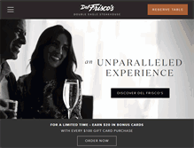 Tablet Screenshot of delfriscos.com